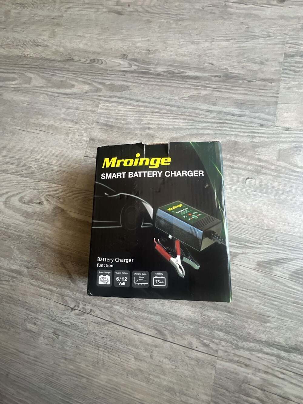 Mroinge MBC010 Automatic Smart Battery Charger and Maintainer 12V 1000mA